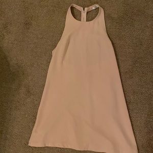 Blush Pink Backless Dress